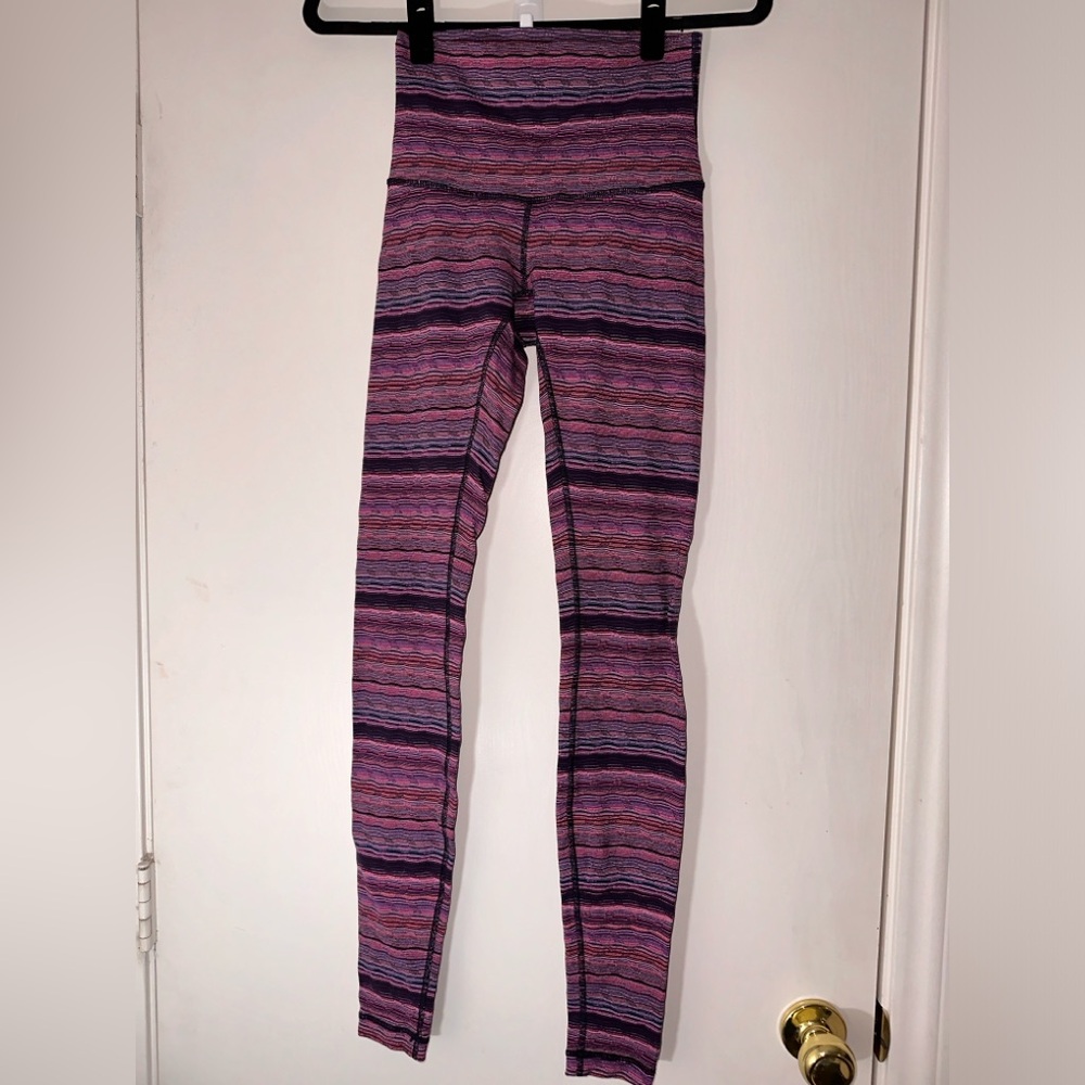 Lululemon Wunder Under Hi-Rise Space Dye Twist Leggings Size 4